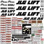 Decal Kit For Jlg 600AJ Sky Power Boom Lift + Control & Warning Stickers Usa. Fixed Price $259.95.