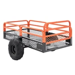 Cu. Ft. Tow Behind Dump Cart 1500 Lbs Steel Construction Trailer. Fixed Price $279.99.
