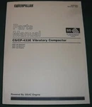 Caterpillar CS-433E CP-433E Vibratory Compactor Parts Manual S/n Asn Asr. Fixed Price $39.99.