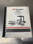Ingersoll Rand DD-90HF Vibratory Roller Compactor Parts Catalog Manual 2006. Fixed Price $85.00.
