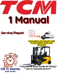 Tcm FCB25H2 Forklift Service Repair Shop Manuals Pdf On Usb. Fixed Price $25.00.