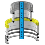 91124036 Lift Cylinder Seal Kit Fits Gradall 532C-6 534C-6. Fixed Price $68.99.