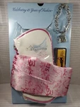 N85 Nbdc 45TH Anniv 2004 Barbie National Convention Purse Scarf Lipstick Case. Fixed Price $32.95.