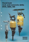 Equipment Brochure - Atlas Copco Dkr Bbd Rh Rock Concrete Drill 1977 (E4503). Fixed Price $13.01.