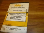 Yale NDR035EA NR045EA (C861) Narrow Forklift Operator Manual Pn 524233348 Xz. Fixed Price $120.40.