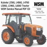 Kubota L3560, L4060, L4760, L5060, L5460, L6060 Tractor Service Computer Cd. Fixed Price $12.97.