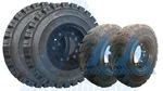 7.00-12 Solid Tires And -6.00-9 On Wheels. Fixed Price $2545.48.