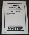 Hyster H70XM H80XM H90XM H100XM H110XM H120XM (L005) Forklift Truck Parts Manual. Fixed Price $89.99.