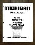 Wheel Loader Service Parts Manual Fits Michigan Clark 175B 427C 438C 2998. Fixed Price $27.00.