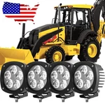 4PCS Led Work Floodlight For John Deere Backhoe Loaders 410G, 410J, 410K, 410L. Fixed Price $245.00.