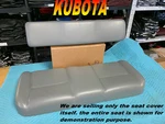 Kubota New Seat Cover. 2007-11 Utv Gray 991A. Fixed Price $99.95.