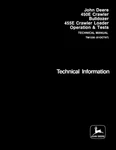 John Deere 450E, 455E Crawler Bulldozer Loader Service Manual Repair Shop Book. Fixed Price $99.00.