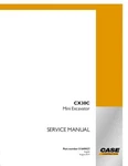 Case CX30C Mini Excavator Service Manual. Fixed Price $145.00.