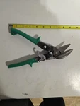 New Crescent Wiss 9-3/4 In. Compound Action Straight And Right Cut Aviation Snip. Fixed Price $16.99.