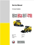 Wacker Neuson SW24 SW28 ST35 ST45 Compact Loader Service Manual Usb & Link. Fixed Price $14.99.