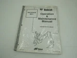 Bobcat 8811 Backhoe Operation & Maintenance Manual 6901767. Fixed Price $29.99.