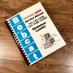 Service Manual Bobcat 741 742B 743B 743DS Skidsteer Loader Repair. Fixed Price $33.99.