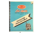 Bullard Cutmaster 75 Vertical Turret Lathe Operators Instruction Manual *390. Fixed Price $42.50.
