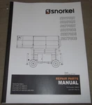 Snorkel S3970RT S3370RT S2770RT S3970BE S3370BE S2770BE Parts Manual Book. Fixed Price $59.99.