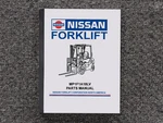 Nissan Forklift MP1F1A18LV Parts Catalog Manual. Fixed Price $147.57.