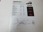 Ingersoll-rand BL-275 Backhoe Loaders Literature Page. Fixed Price $20.00.