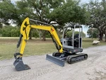 2019 Wacker Neuson EZ36 Mini Excavator - Yanmar Diesel Push Blade Low Hours. Fixed Price $29990.00.