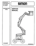 Simon Constructor AT40C Aerial Platform Service Manual. Fixed Price $34.00.