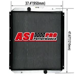 Aluminum Excavator Radiator Fit Komatsu PC400-6, PC400LC-6, PC450-6 208-03-61610. Fixed Price $659.00.