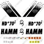 Fits Hamm Decal Kit Vibratory Drum Roller Replacement Stickers. Fixed Price $164.95.