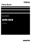 Komatsu D37PX-21A-M Bulldozer Parts Catalog Manual Sn. Fixed Price $149.00.