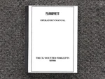 Moffett Forklift M5500 Operator Owner Maintenance Manual. Fixed Price $125.82.