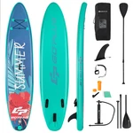Goplus 11FT Inflatable Stand Up Paddle Board With Backpack Leash Aluminum. Fixed Price $129.99.