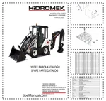 Hidromek Hmk 62SS Backhoe Loader Spare Parts Catalog Pdf. Fixed Price $35.25.