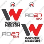 Fits Wacker Neuson RD27-120 Decal Kit Ride-on Roller Stickers 3M Vinyl!. Fixed Price $124.95.
