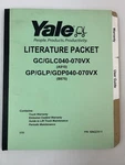Yale Literature Packet GC/GLC040-070VX -GP/GLP/GDP040-070VX (pn 524223815). Fixed Price $56.25.