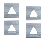 4PK Tiedown Triangle Jhook For Reitnouer Flatbed, Step Deck Trailer 6,700LBS Wll. Fixed Price $107.49.