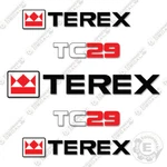 Fits Terex TC29 Mini Excavator Decals Equipment TC-29 (2006). Fixed Price $69.95.