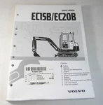 Volvo EC15B EC20B Mini Excavator Tractor Service Workshop Repair Manual Book. Fixed Price $248.29.