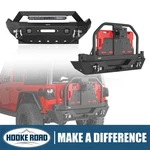 Hooke Road Front Rear Bumper W/spare Tire Rack For 2018-2026 Jeep Wrangler Jl. Fixed Price $299.85.