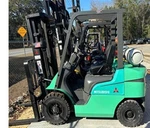Forklift Warehouse Propane Pneumatic Air Tire 3 Stage Mast Dirt Mitsubishi. Fixed Price $15000.00.