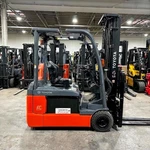 2020 Toyota 8FBE20U 4000LB Used Forklift Triple Mast Sideshift Positioner. Fixed Price $14950.00.