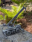 Pewter Model Construction Equipment - Pettibone Mobile Crane. Fixed Price $50.00.