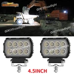 Fit Takeuchi TL8 TL10 TL12 Front Windshield Led Work Light Skid Steer 4''. Fixed Price $35.88.