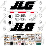 Fits Jlg G6-42A Decal Kit Telehandler Replacement Sticker Set 7 Year Vinyl. Fixed Price $224.95.