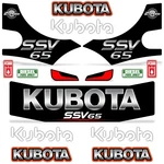 Complete Decal Kit Fits Kubota SSV65 Skid Steer Vinyl Graphic Set SSV-65 Us Made. Fixed Price $189.95.