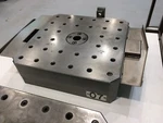 Cnc Machine Pallet, 300MM Sq, Matsuura MC-400H Horizontal Machining Center. Fixed Price $950.00.