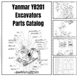 Yanmar YB201 Excavator Parts Manual Pdf. Fixed Price $35.25.