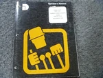 Dresser 510C & 515C Rubber Tired Loader Owner Operator Manual User Guide. Fixed Price $113.32.