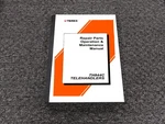 Terex TH844C Telehandler Telescopic Forklift Parts Operator Maintenance Manual. Fixed Price $139.30.