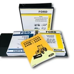 Ford 445A 545A Loader Backhoe Tractor Service Parts Operators Manual Owners Set. Fixed Price $149.97.
